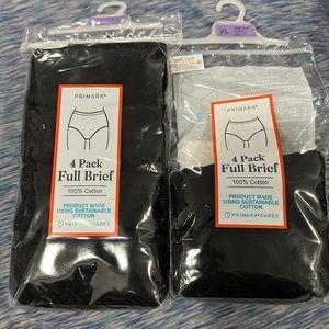 6 pairs of Women’s cotton briefs